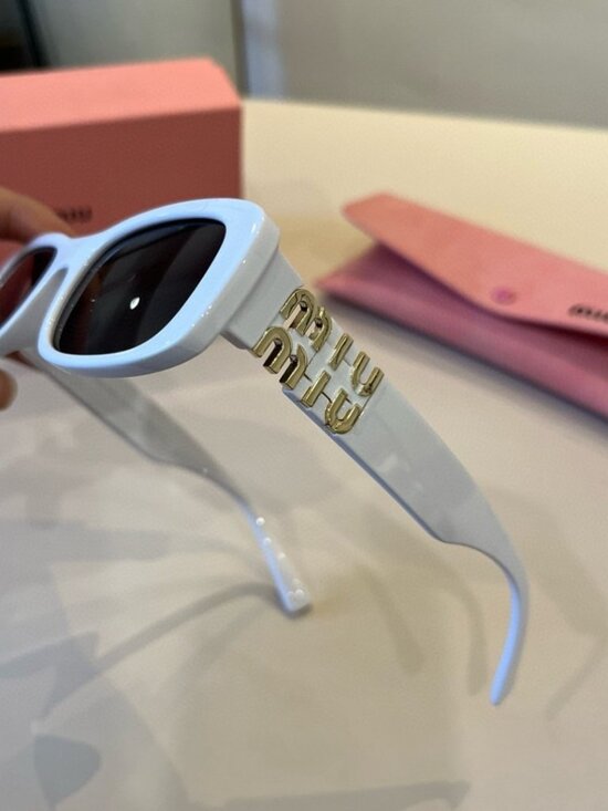 ? Miu Miu Modern Sunglasses | Sleek Minimalist Design